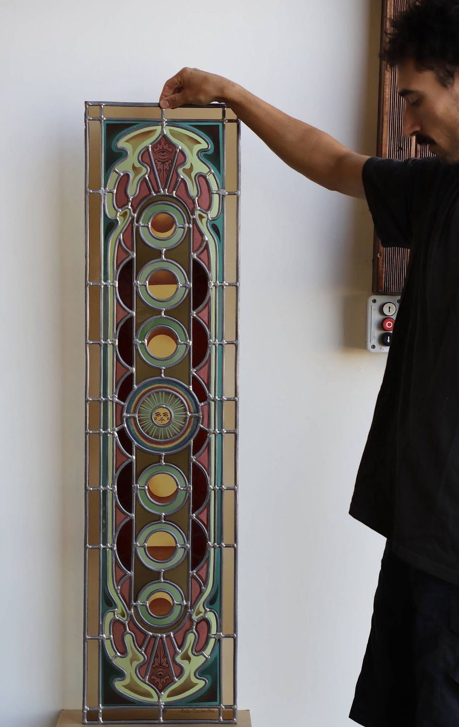BariKade — détail du bas du panneau